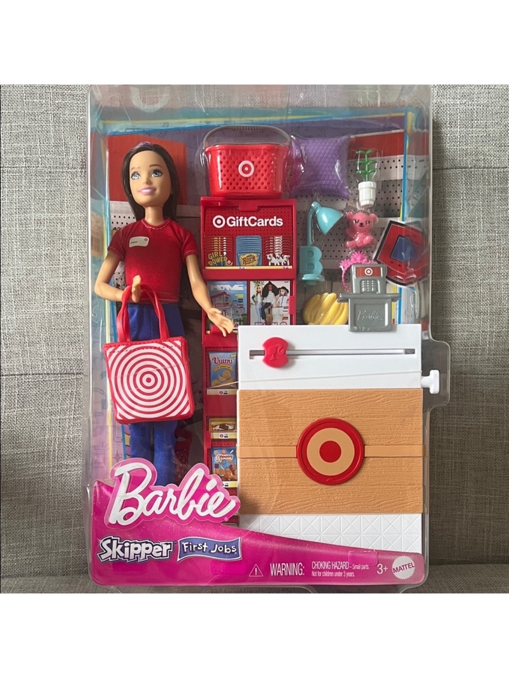 Barbie Skipper First Jobs Target Checkout Doll Playset - New in box